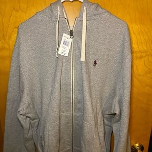 Men’s Polo by Ralph Lauren Zippered Hooded Sweatshirt
